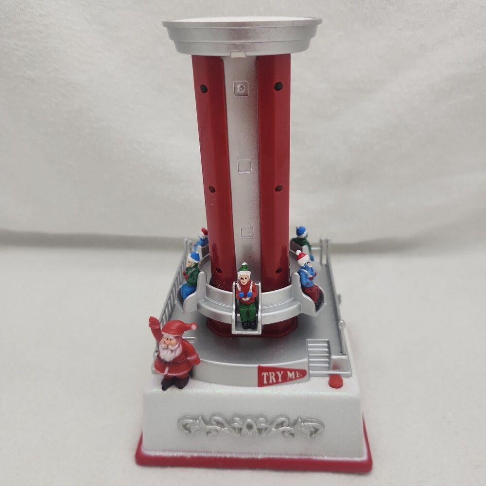 House Drop Tower Coaster Ride Musical Christmas Carnival Pan Asian 2014 Mini 8"